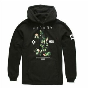Neff X Disney men’s mickey hoodie size S